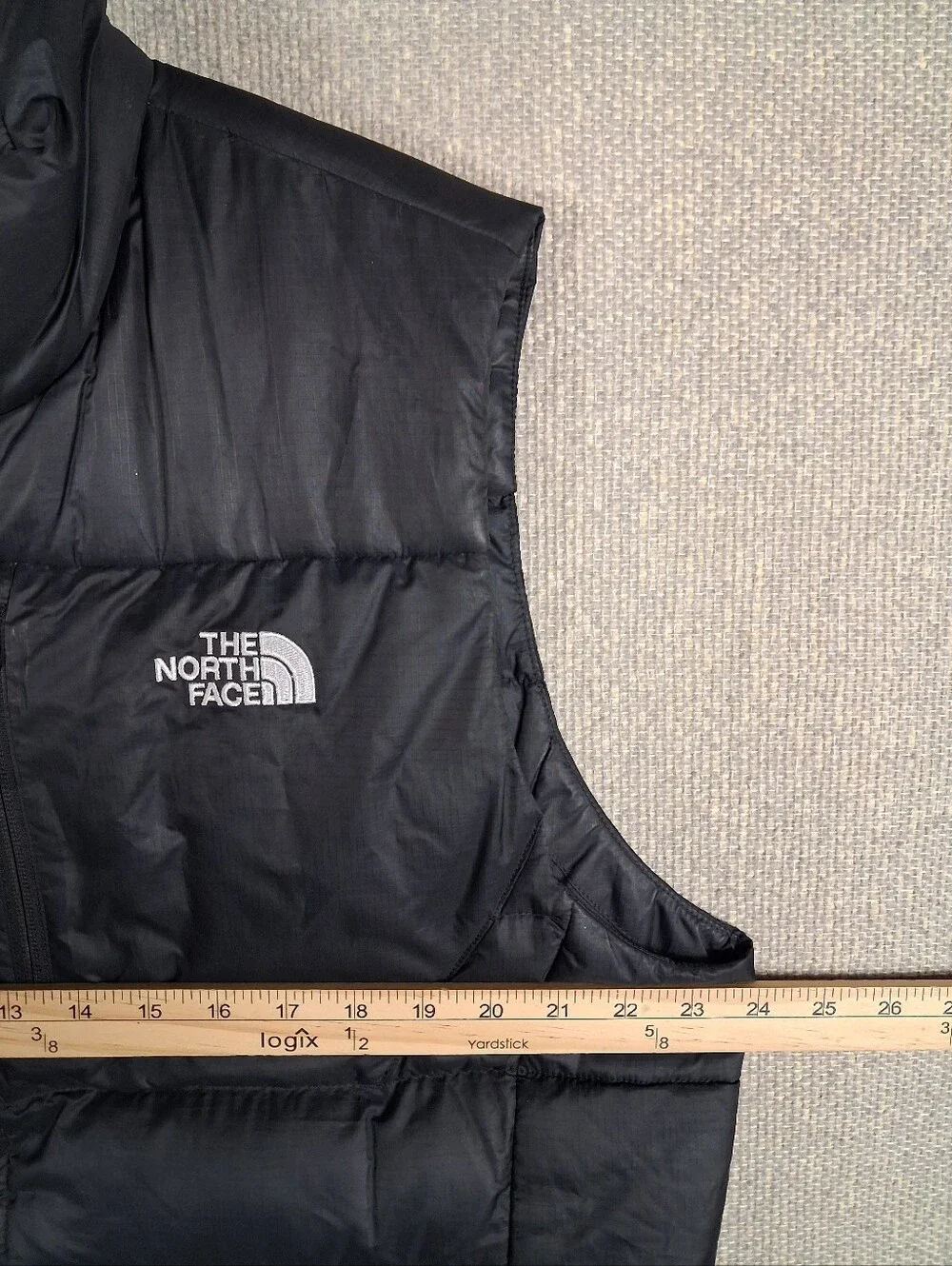 The North Face Aconcagua 2 Down Puffer Vest Mens Large Black 550-Fill Insulated